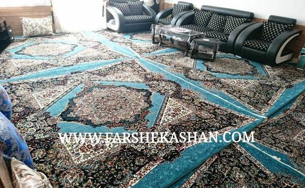 عکس فرش و پشتی ست