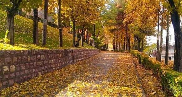 عکس پاییز سنندج