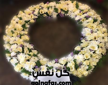 عکس سنگ قبر با گل