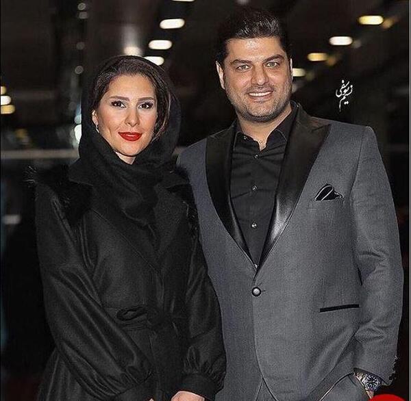 گالری عکس سام درخشانی و همسرش