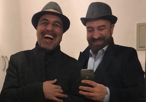 عکس رضا عطاران و مجید صالحی