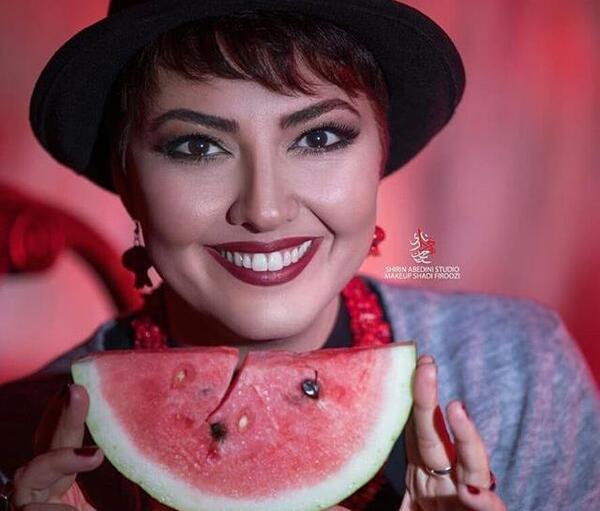 عکسهای آناهیتا همتی با همسرش