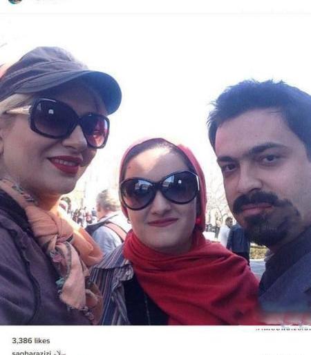 عکس بی حجاب ساغر عزیزی
