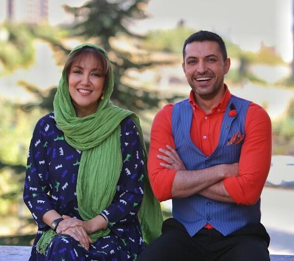 عکس پانته آ بهرام و پسرش