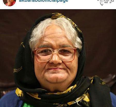 عکس کودکی اکبر عبدی