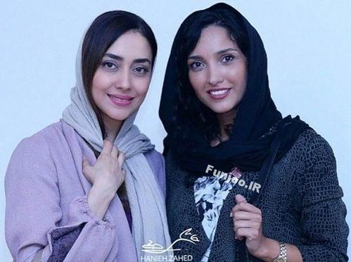 عکس خاطره اسدی با همسرش