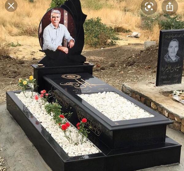 عکس سنگ قبر خاص