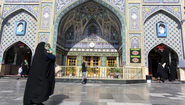 عکس حرم آستانه اشرفیه