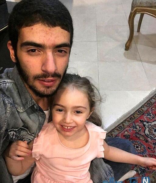 عکس بچگی بیژن بنفشه خواه