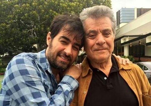 عکس امین حیایی با بهروز وثوقی