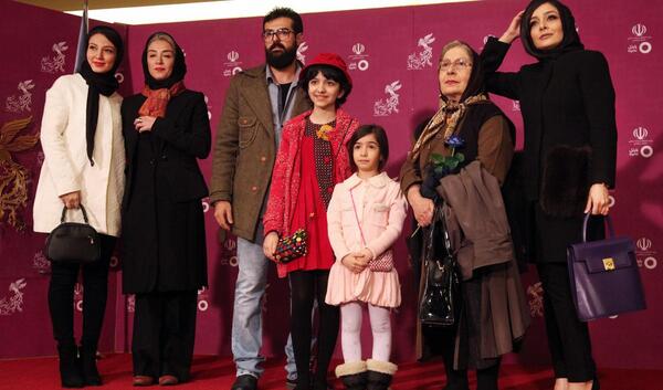 عکس تیپ ساره بیات در جشنواره