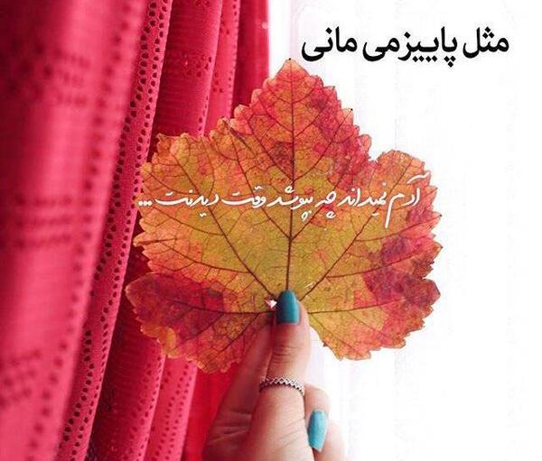 عکس نوشته پاییزی ناب