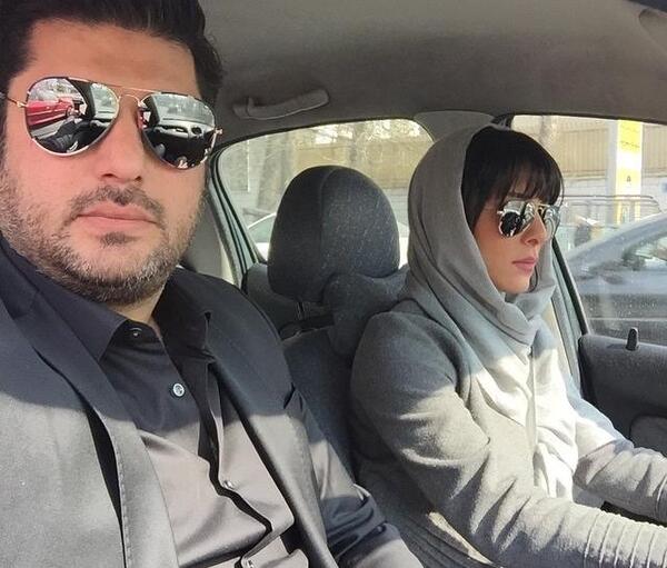 عکس سام درخشانی و همسرش در ترکیه