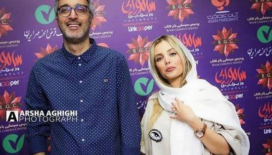 عکس عروسی امیر مهدی ژوله و همسرش