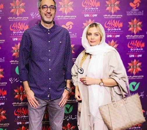عکس عروسی امیر مهدی ژوله و همسرش