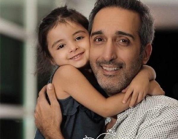 عکس عروسی امیر مهدی ژوله و همسرش