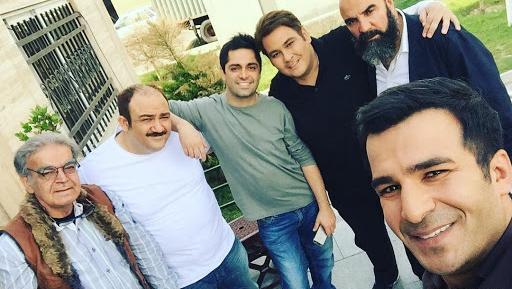 عکس اشکان اشتیاق و همسر