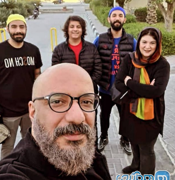 عکس جدید امیر جعفری با همسر