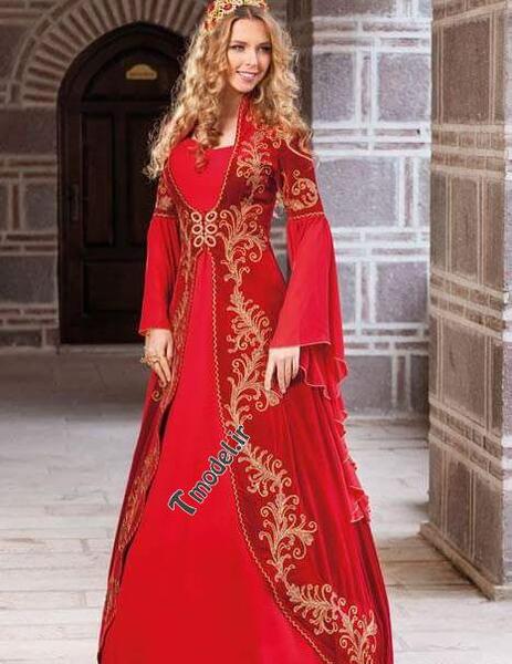 عکس زن لباس ترکی