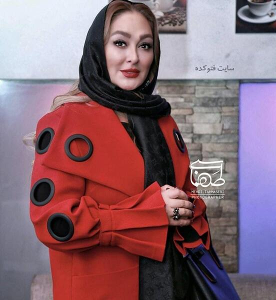 عکس لو رفته الهام حمیدی و همسرش