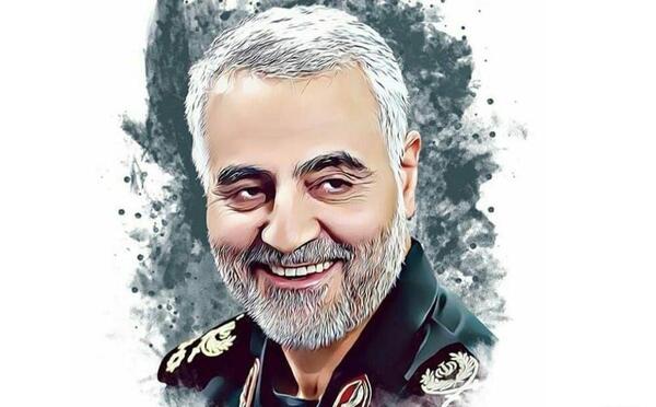 عکس حاج قاسم سلیمانی سالگرد شهادت