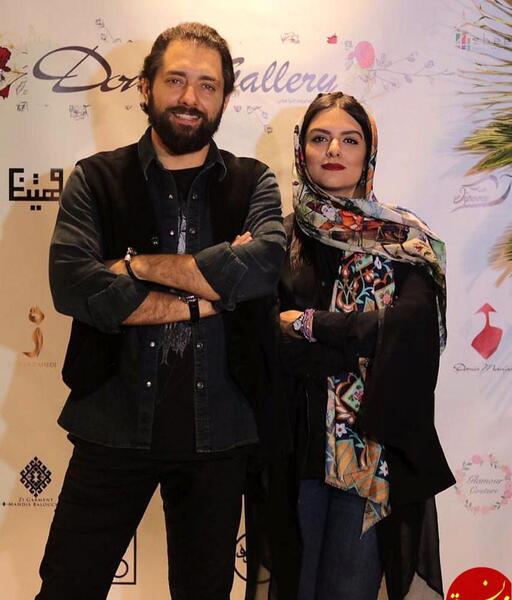عکس زن بهرام رادان