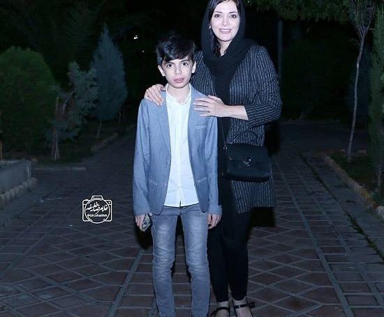 عکس رویا میرعلمی پسرش