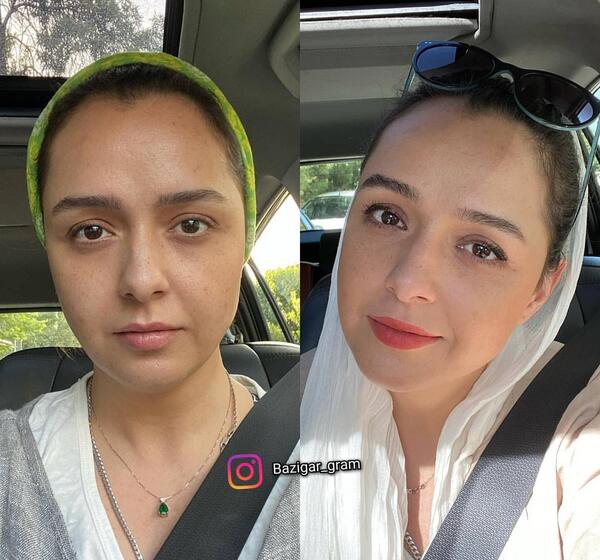 عکس ترانه علیدوستی بدون ارایش
