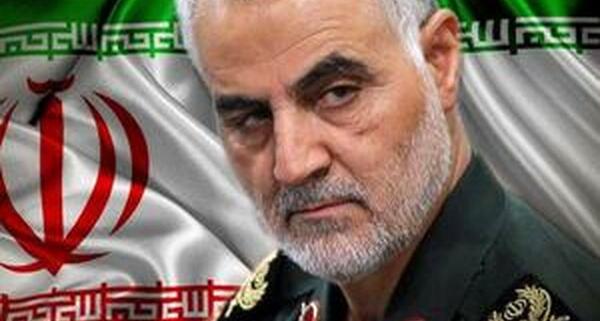 عکس شهید شدن حاج قاسم سلیمانی