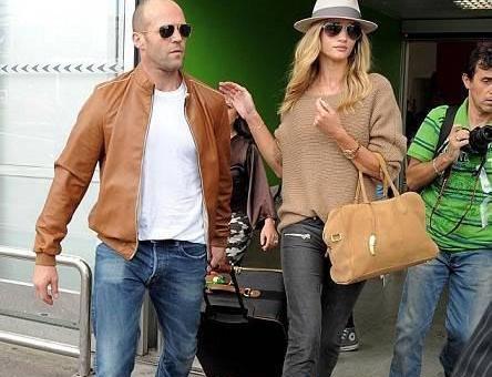 عکس جدید جیسون استاتهام و همسرش
