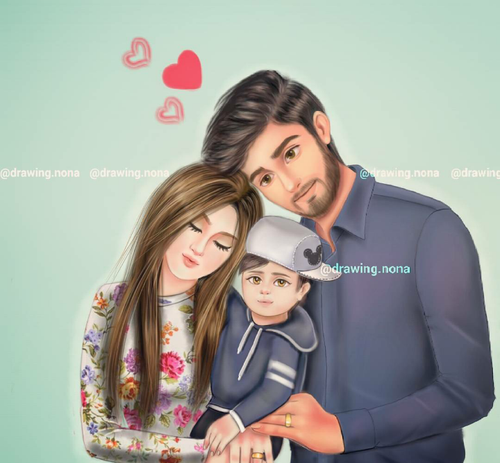 عکس پروفایل عاشقانه انیمیشنی
