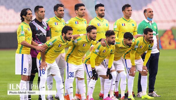 عکس بازیکنان تیم صنعت نفت آبادان