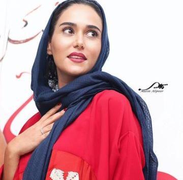 عکس از پریناز ایزدیار و همسرش