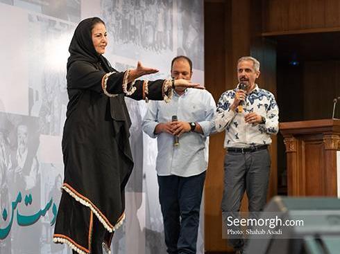 عکس پوری بنایی وهمسرش