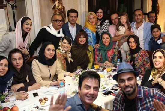 عکس بهنوش بختیاری شوهرش