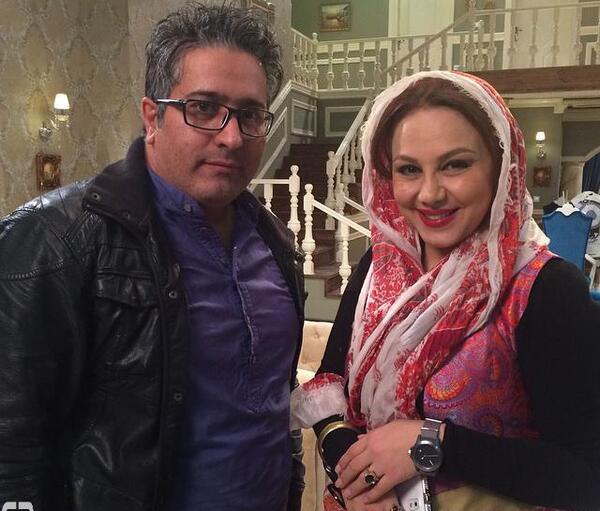 عکس بهنوش بختیاری شوهرش