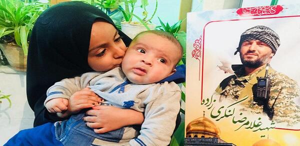 عکس شهید لنگری زاده