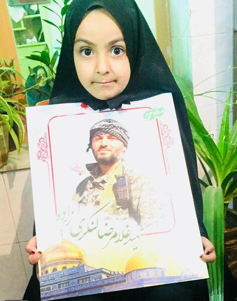 عکس شهید لنگری زاده
