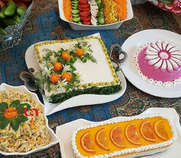 عکس کیک غذای فرشته