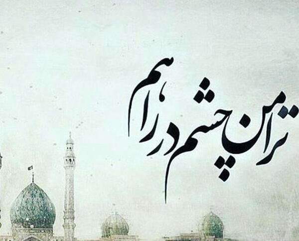 عکس امام زمان این جمعه هم نیامدی