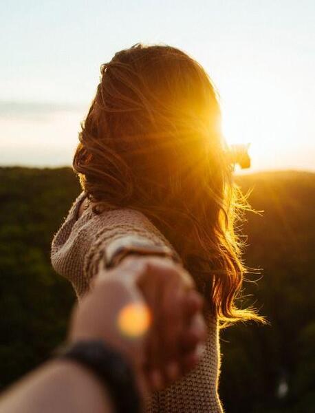 عکس عاشقانه بدون متن در طبیعت