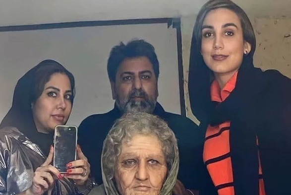 عکس لو رفته باران کوثری و فرزاد فرزین