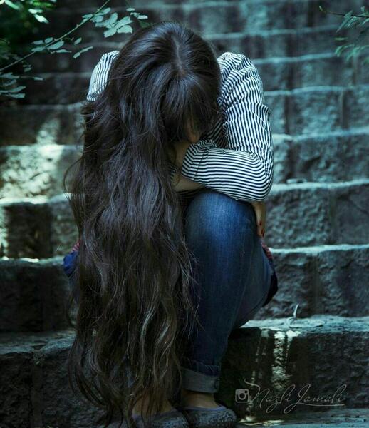 عکس گریه زن عاشق