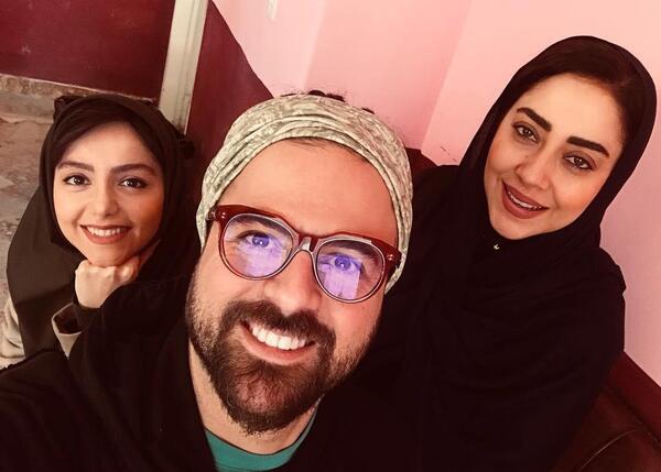 عکس بهاره کیان افشار با هومن سیدی