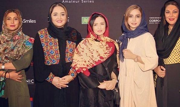 عکس بهاره کیان افشار با هومن سیدی