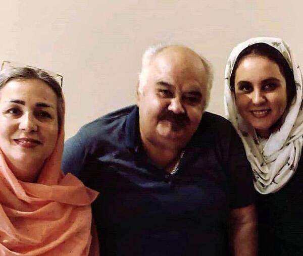 عکس دونفره اکبر عبدی