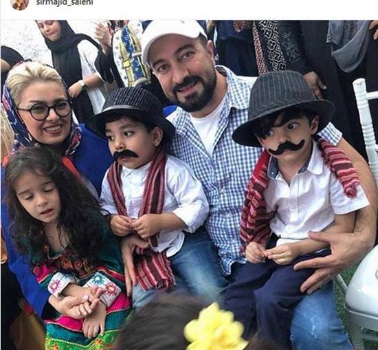 عکس پرستو صالحی و مجید صالحی