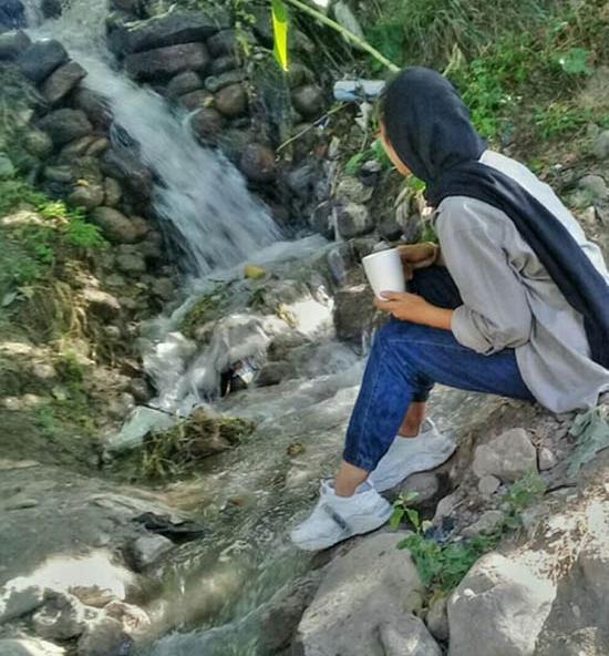 عکس لب طبیعی پروفایل