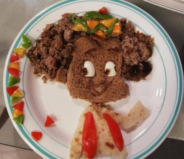 عکس نقاشی دختر عصبانی