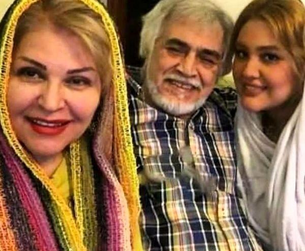 عکس اکرم محمدی و دخترش